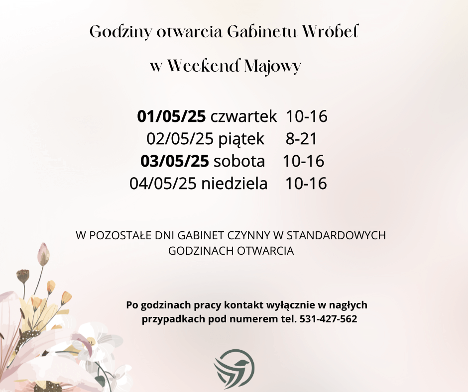 otwarcie gabinetu weekend majowy